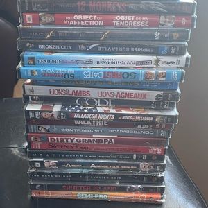 Brand dvd and couple blue ray